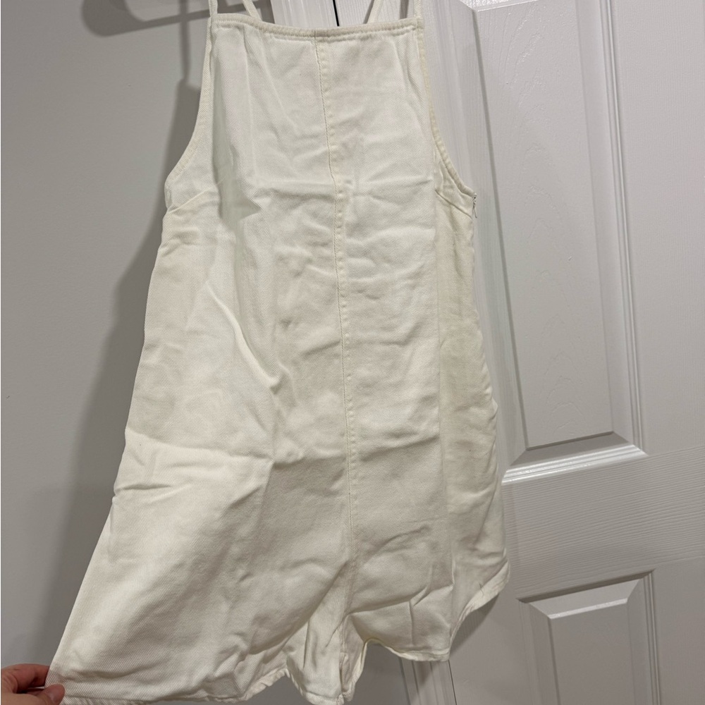 H&M White Sleeveless Romper - Picture 2 of 6